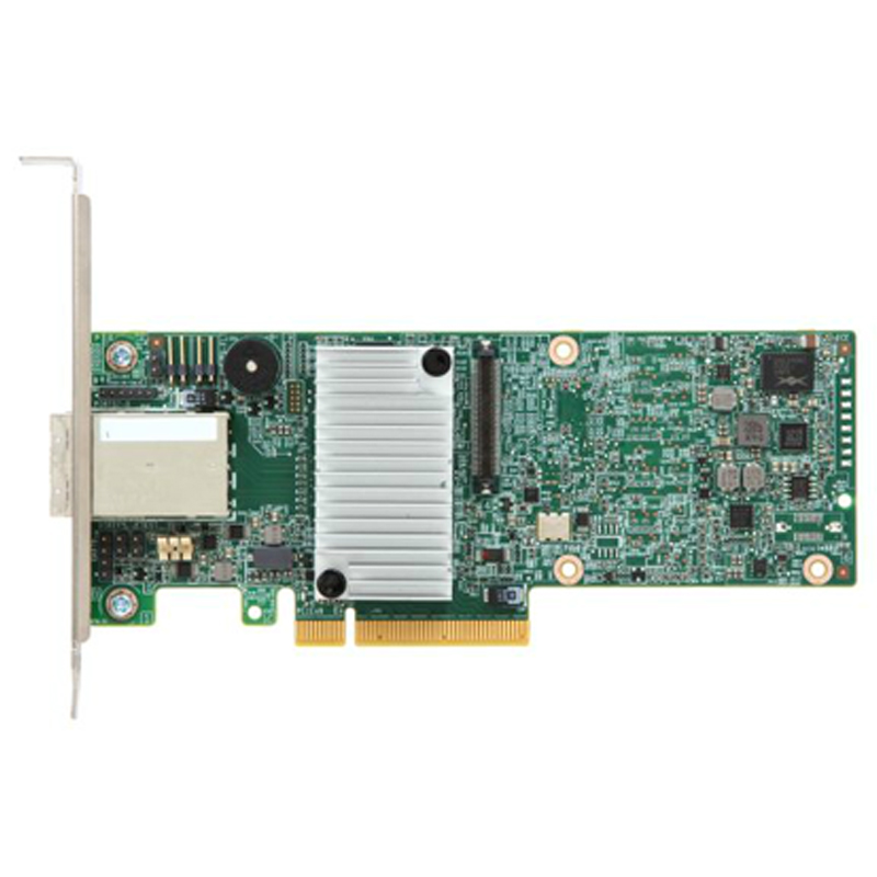 main features <br/>High performance 12Gb/s data transfer rate<br/>12 external Gb/s SATA+SAS ports<br/>Two small SAS SFF8644 external connections<br/>LSI SAS 3108:1.2GHz PowerPC ®  476 Dual Core 12Gb/s ROC<br/>PCI Express 3.0 host interface<br/>1GB DDRIII cache<br/>RAID levels 0, 1, 5, 6, 10, 50, and 60<br/>Support cache library flash memory cache protection<br/>Main advantages<br/>12Gb/s solution accelerates performance for next-generation data centers, networks, and clouds<br/>Provide enterprise level data protection and security<br/>Protecting 6Gb/s and 3Gb/s drives<br/>Support for advanced software options of Botong<br/>Connection speeds up to 240 3Gb/s, 6Gb/s, or 12Gb/s SATA and SAS devices