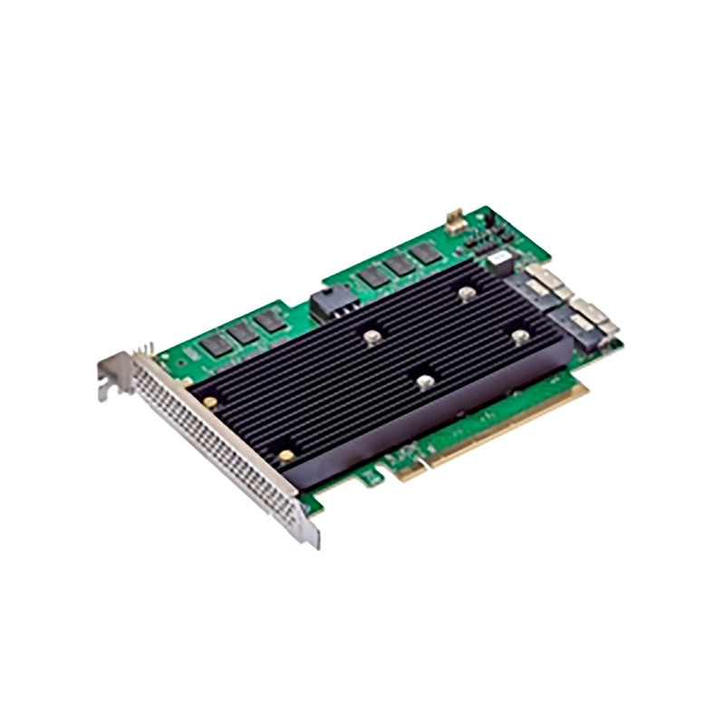 The MegaRAID 9600 series is the third generation of Broadcom's industry-leading the third mock examination x8 and x16 NVMe/SAS/SATA storage adapters. The 9600 series is designed to provide optimal performance for NVMe SSD based storage systems, providing twice the bandwidth, over 4x the IOPS, 25x the write latency, and 60x the performance improvement during reconstruction compared to the previous generation.