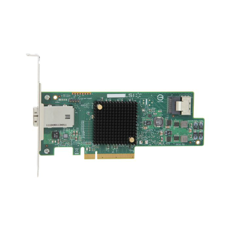 4 internal and 4 external 6Gb/s ports SAS+SATA ports<br/>8-channel, PCI Express 3.0<br/>Thin profile design<br/>One x4 mini SAS internal connector (SFF8087)<br/>One x4 mini SAS external connector (SFF8088)<br/>LSISAS2308 6Gb/s SAS+SATA controller<br/>Supports up to 256 SAS or SATA end devices<br/>Supports Solid-state drive, hard disk, and tape drives<br/>Main advantages<br/>Provide state-of-the-art connectivity for external storage with internal storage and addition capabilities<br/>PCI Express 8.3's 0 channel provides high bandwidth fast signaling applications<br/>High performance transmission rate with 6Gb/s data