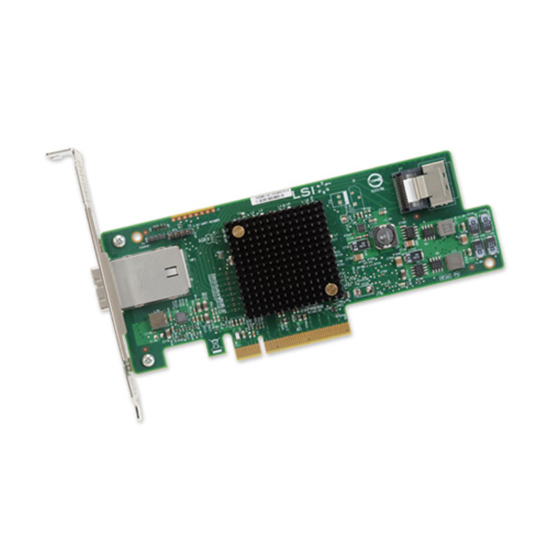 4 built-in and 4 external 6Gb/s SAS+SATA ports<br/>8-channel, PCI Express 3.0<br/>Thin profile design<br/>One x4 mini SAS internal connector (SFF8087)<br/>One x4 mini SAS external connector (SFF8088)<br/>LSISAS2308 6Gb/s SAS+SATA controller<br/>Supports up to 256 SAS or SATA end devices<br/>Supports Solid-state drive, hard disk, and tape drives<br/>Provide integrated RAID (0, 1, 1E, and 10)<br/>Main advantages<br/>Provide the most advanced connectivity for servers and devices with internal functions to store and add external capability storage<br/>8-channel PCI Express 3.0 provides fast and high bandwidth application signaling<br/>High performance transmission rate with 6Gb/s data