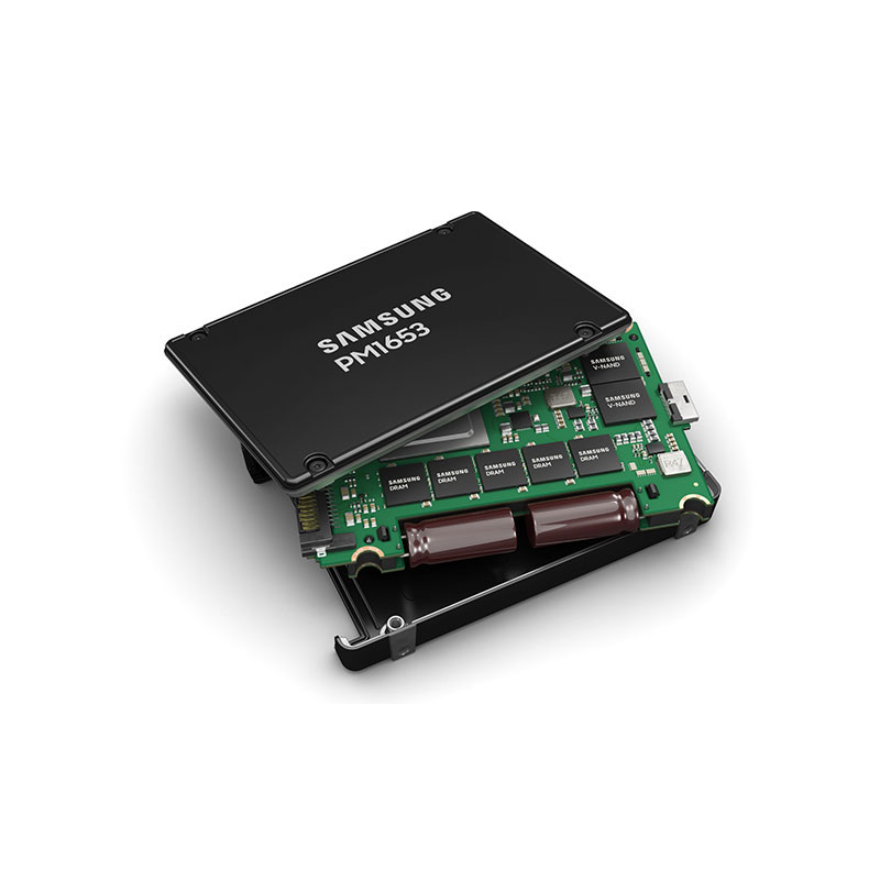 Samsung PM1653 Solid-state drive, 30.72TB, SAS24Gb/s, V-NAND technology, data security protection, enterprise data storage