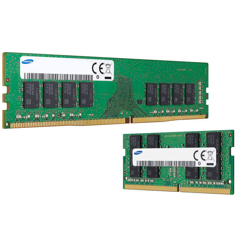 Samsung DDR4, memory module, UDIMM, 32GB, 3200Mbps, 2Rx8288 pin, 1.2V