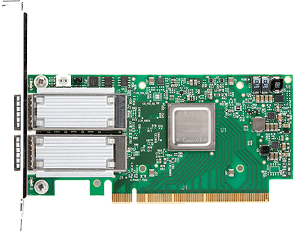 Nvidia, MCX516A-CDAT, ConnectX-5 Ex EN Adapter Card, 100GbE dual port, Ethernet network card
