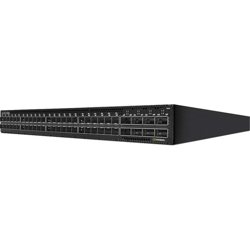 Nvidia, MSN2410-BB2R, Spectrum 1U open Ethernet switch, 25/100GbE, Trident 3, QSFP28, network protocol, management functions, data center, network virtualization, automated management.